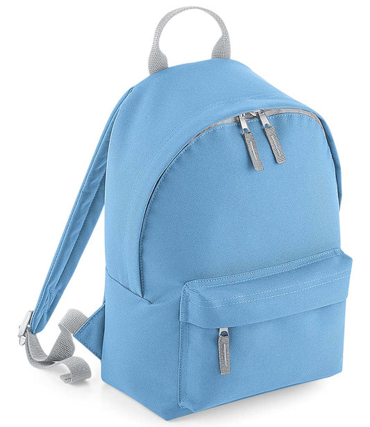 Sky Blue Personalised Mini Fashion Backpack