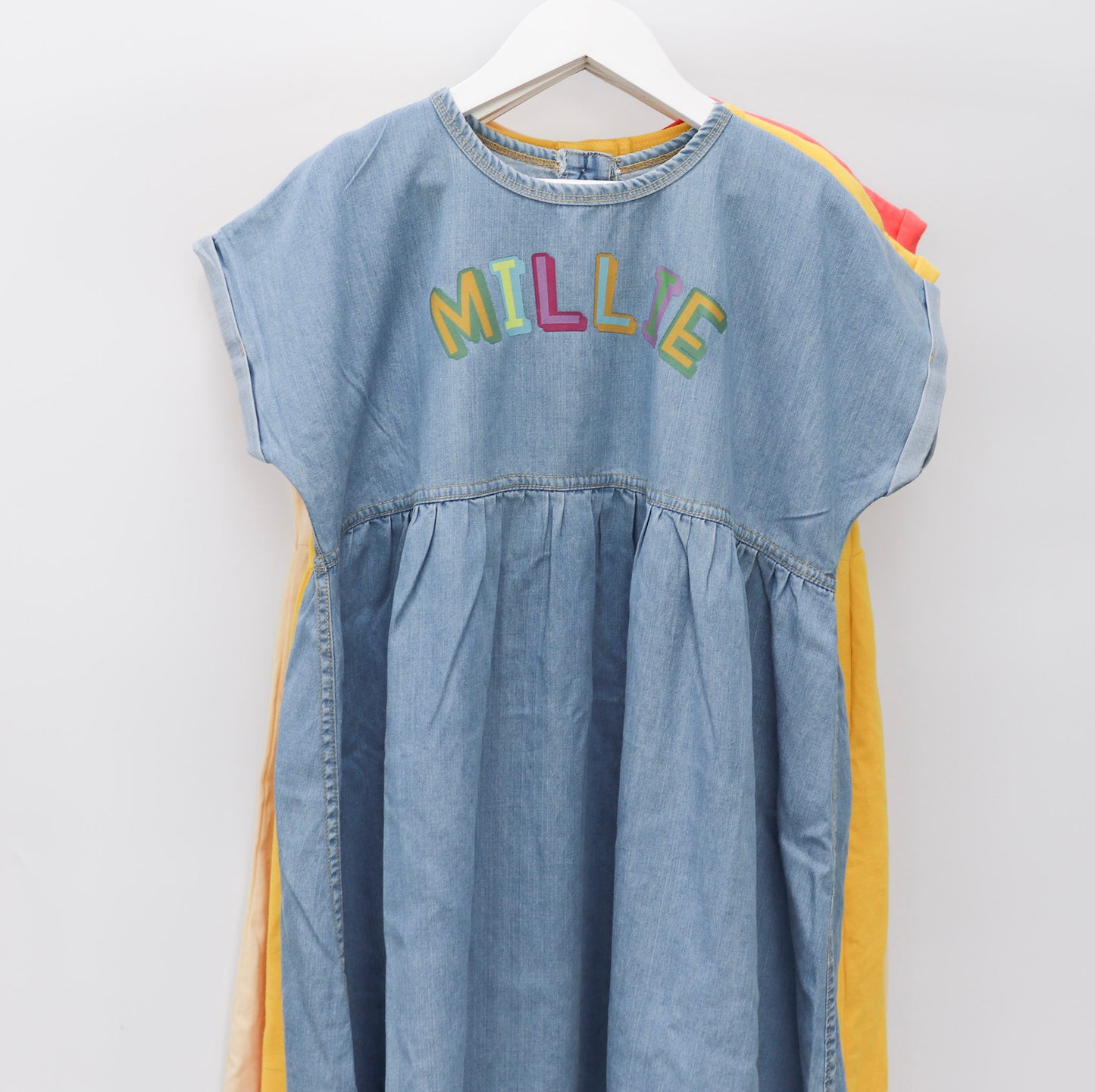 Coloured Letters Personalised Jersey Cotton Dress