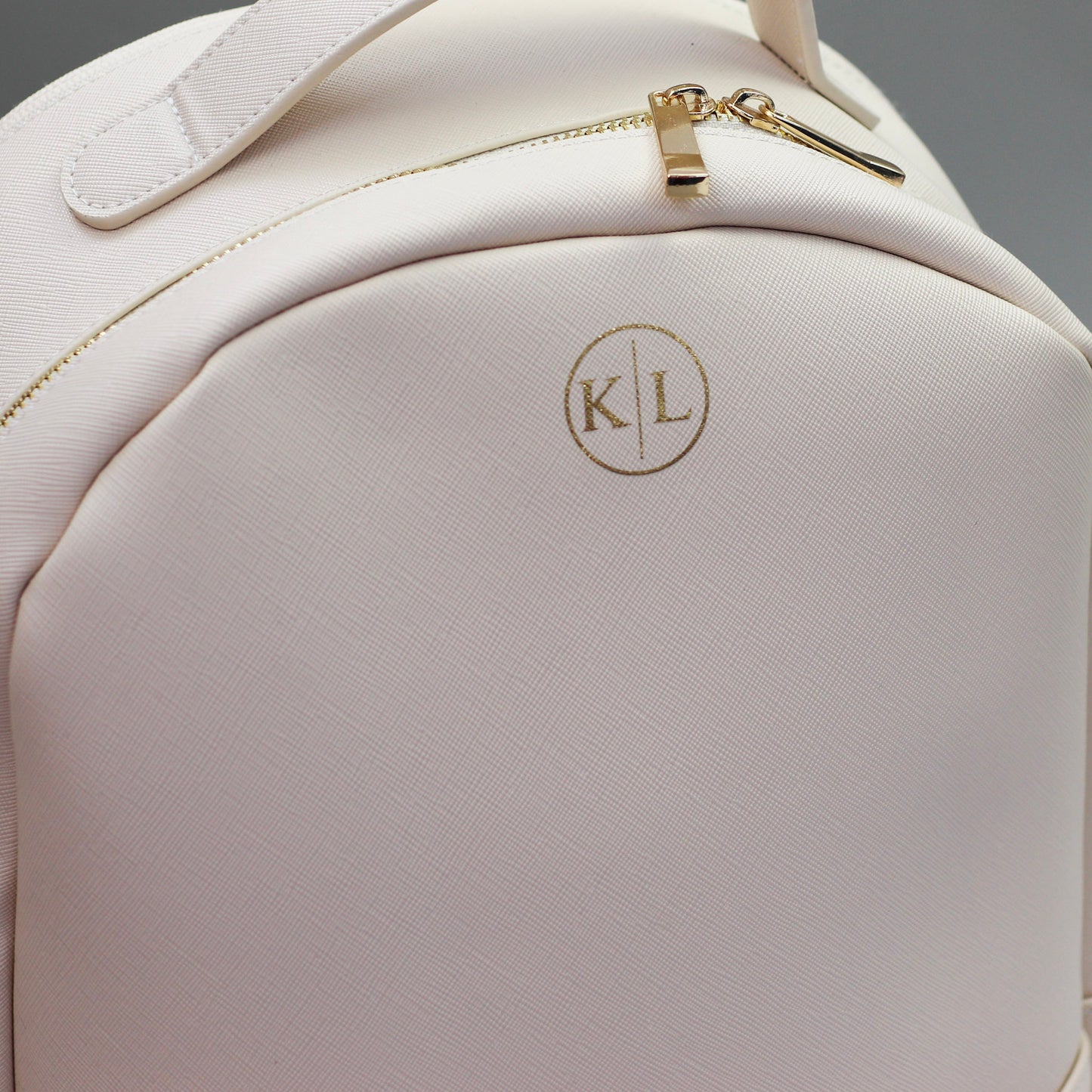 Circle Initial Personalised Boutique Backpack