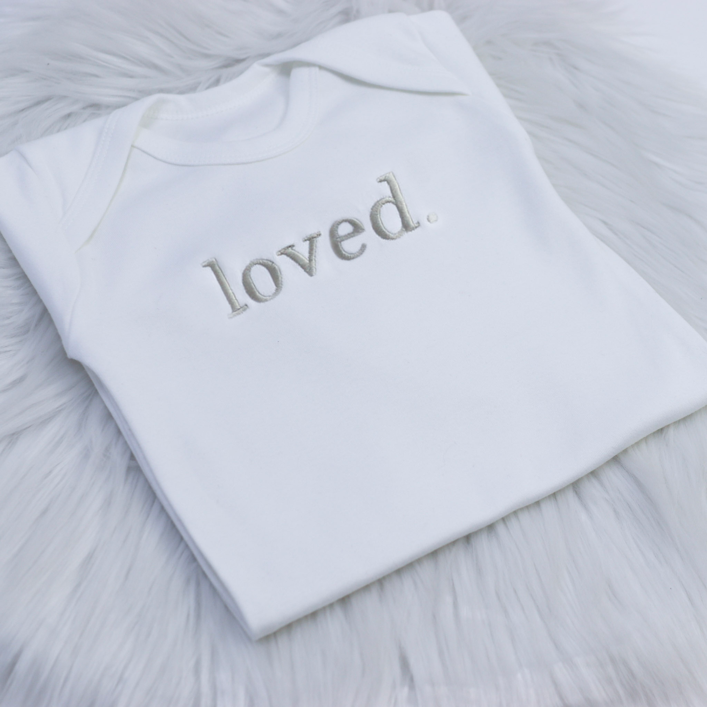 Embroidered Personalised Long Sleeve Bodysuit