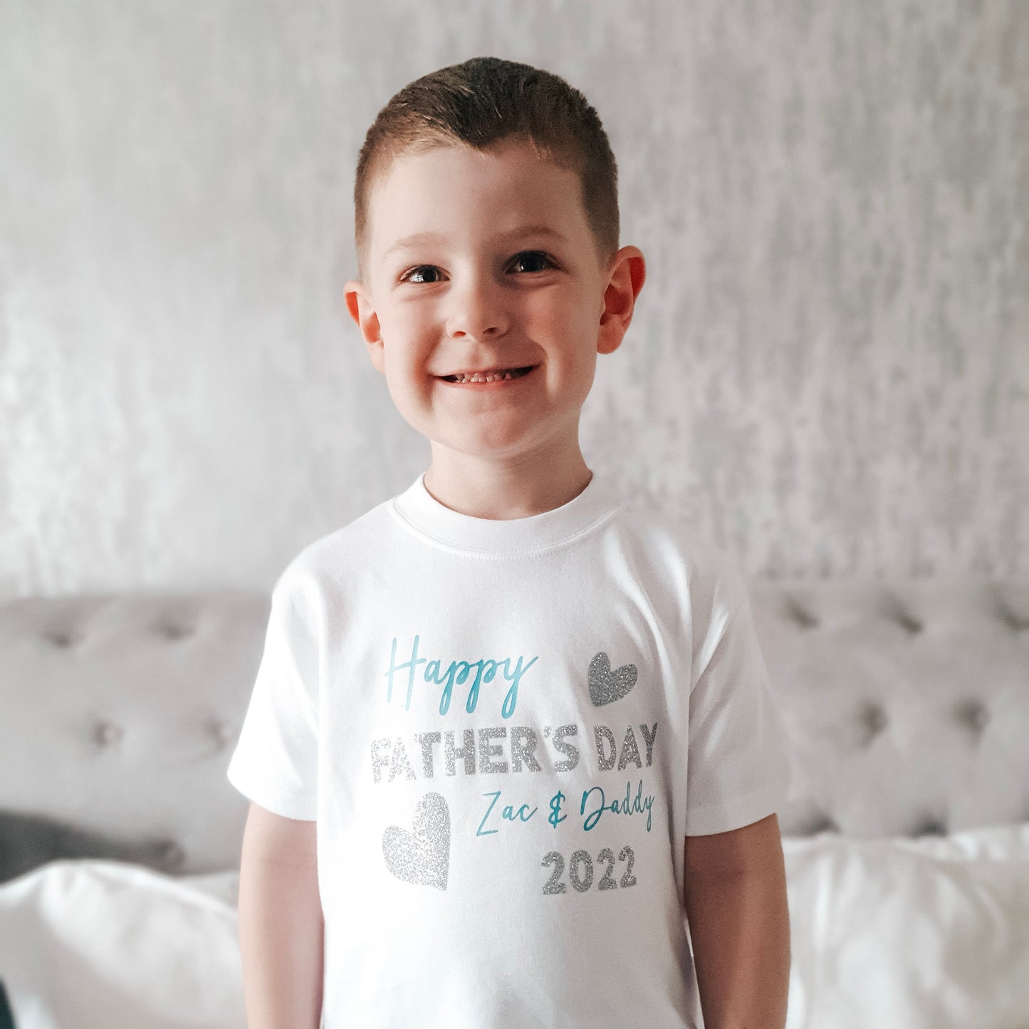 Happy Father's Day Hearts T-Shirt
