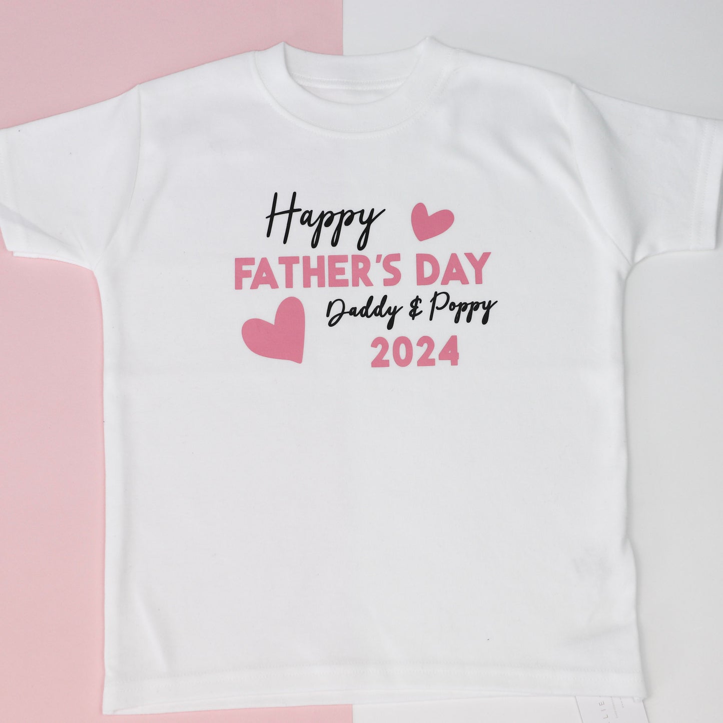 Happy Father's Day Hearts T-Shirt