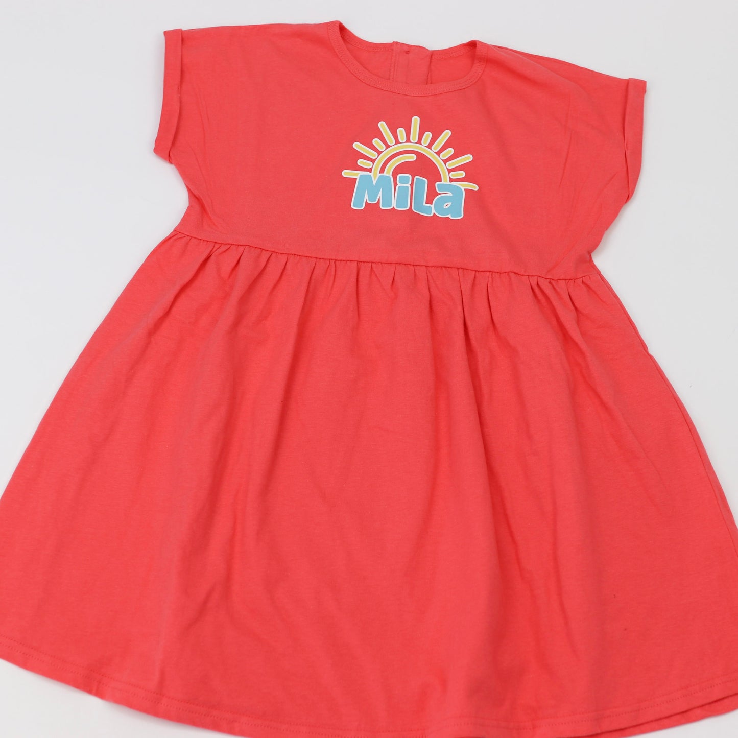Sun Rays Personalised Jersey Cotton Dress