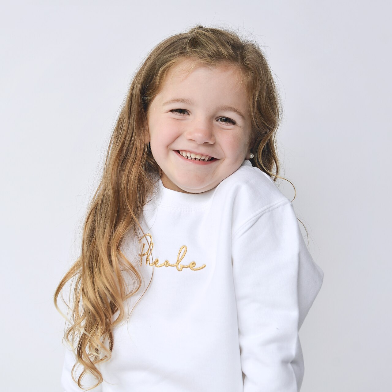 Blesson Embroidered Soft Style Sweatshirt