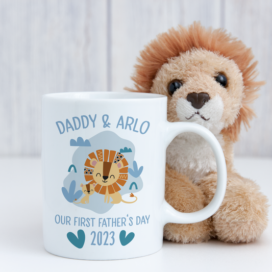 Father's Day Lion 11oz Mug