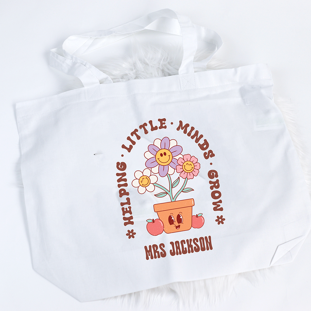 Helping Little Minds Grow Large Tote Bag