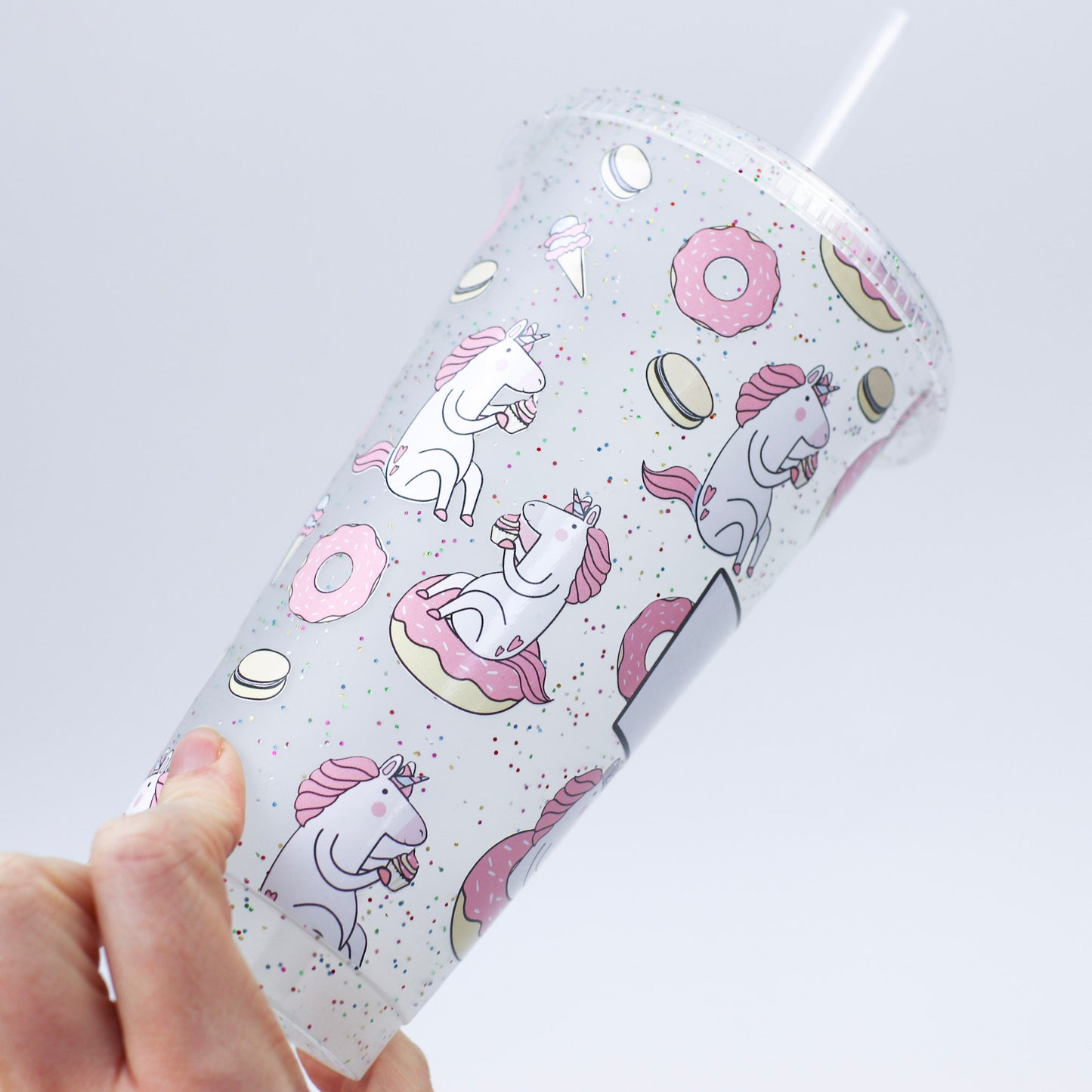 Unicorn Donut Cold Cup