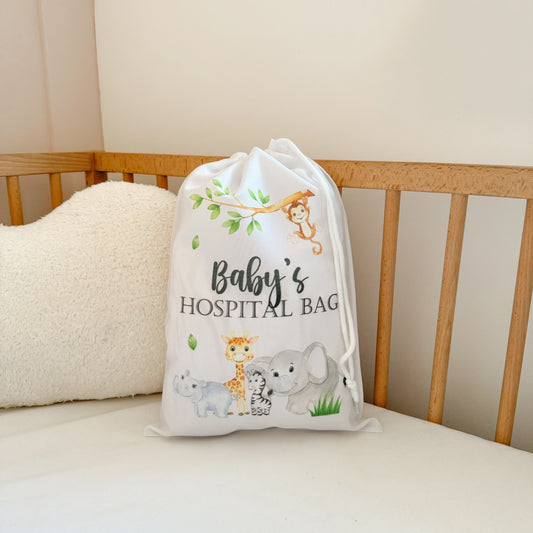 Safari Baby Hospital Bag Sack ⏰