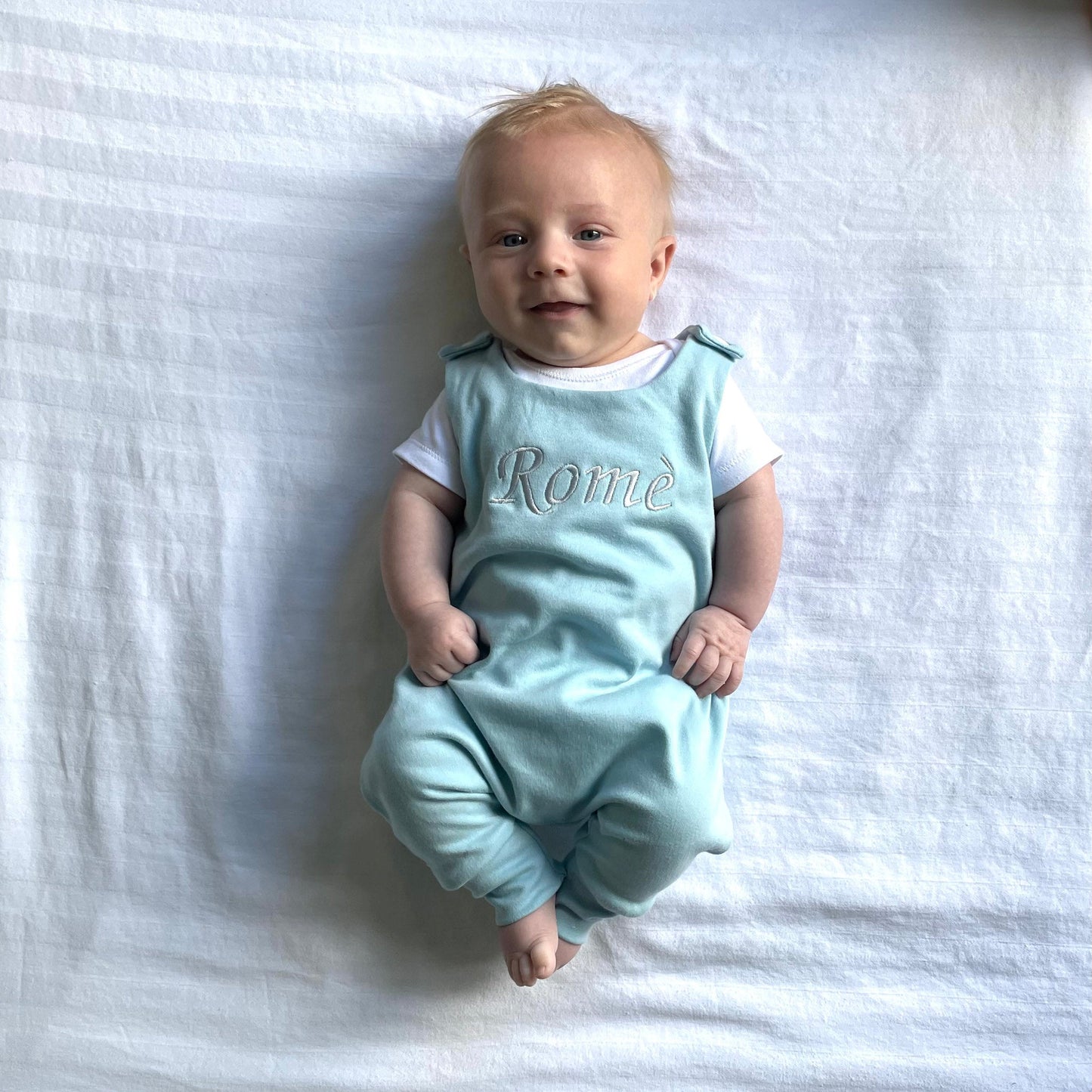 Duck Egg Lounge Romper (Made to Order)