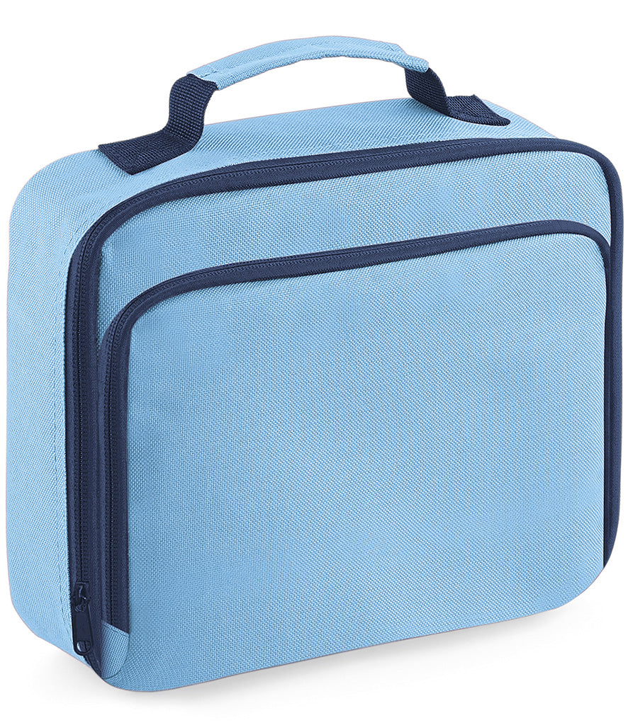 Sky Blue Personalised Lunch Bag