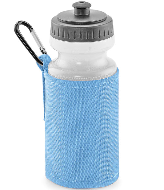 Sky Blue Personalised Water Bottle & Holder