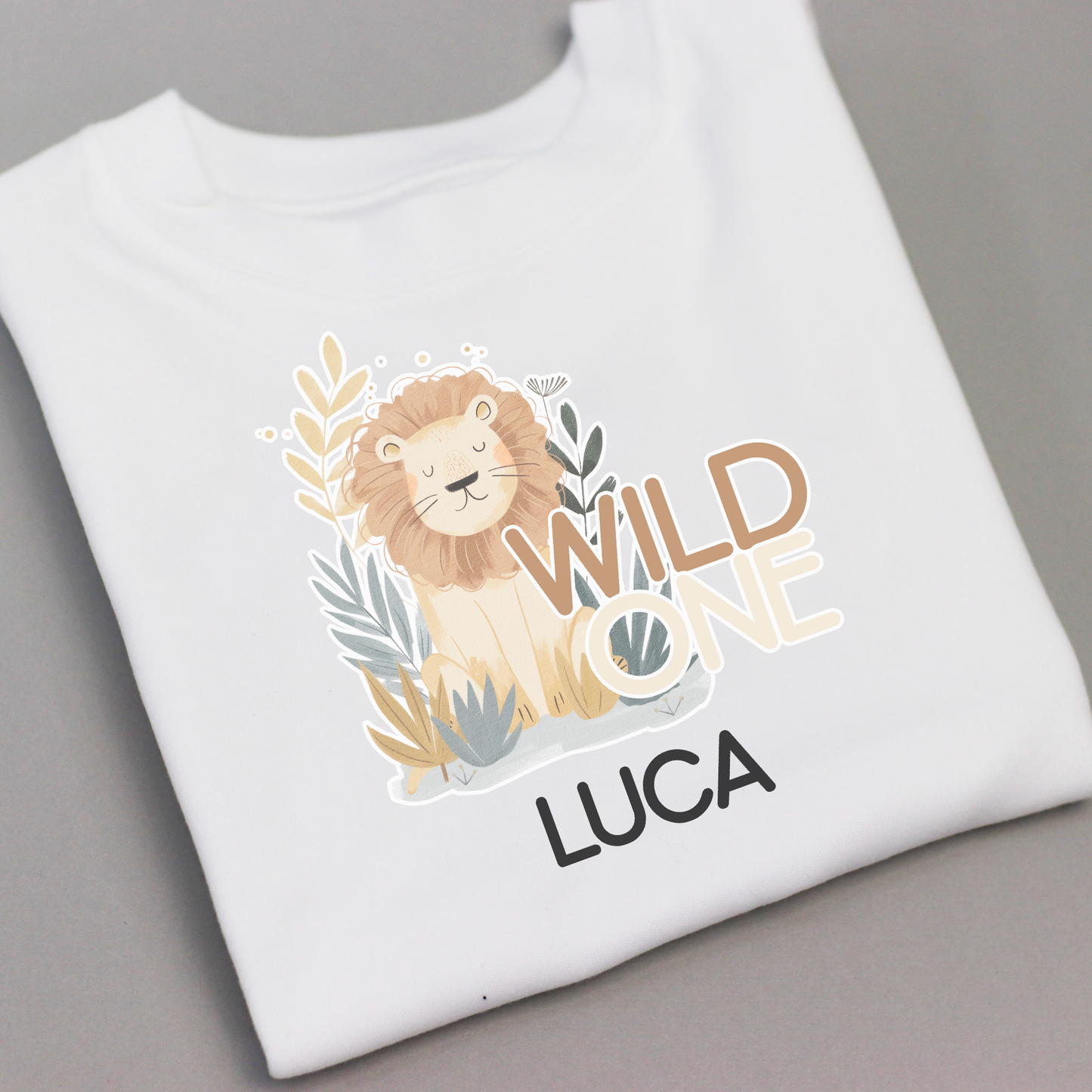 Wild One Personalised Birthday T-Shirt