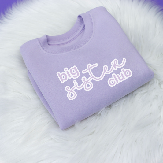 Big Sister Club Soft Style Sweatshirt