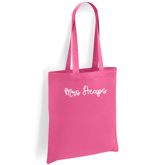 Bonnie Script Simple Name Long Handle Shopper Bag