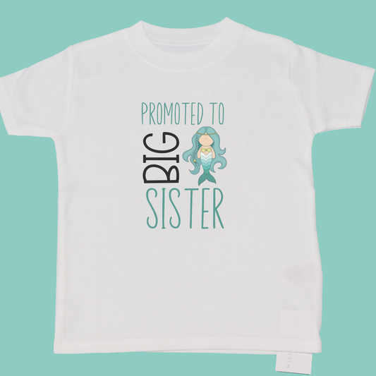 Promoted To Big Sister Mermaid T-Shirt