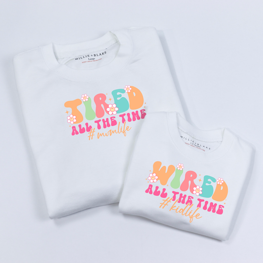 Tired All The Time Unisex Adults Sweatshirt
