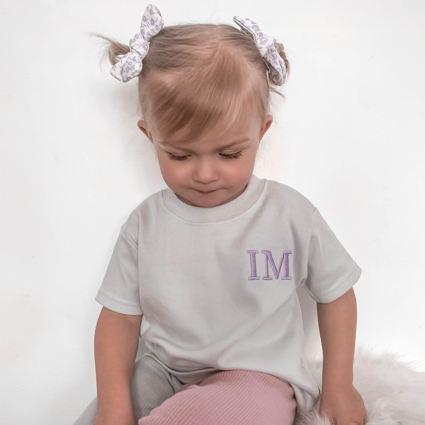 Embroidered Initial T-Shirt