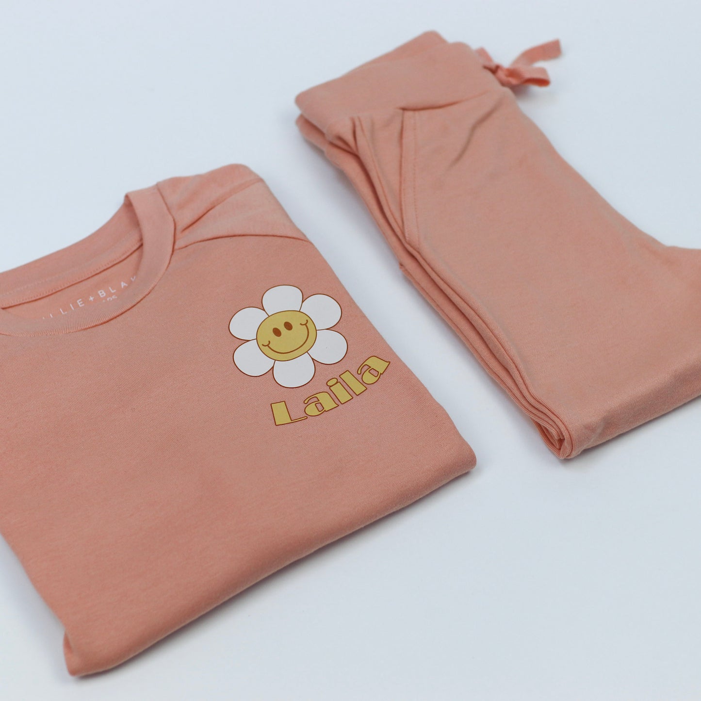 Smiley Daisy Personalised Cotton Jogger Set