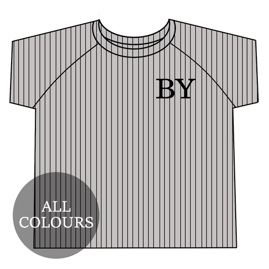 CYO Ribbed Lounge Short Sleeve T-Shirt  (Made to Order)