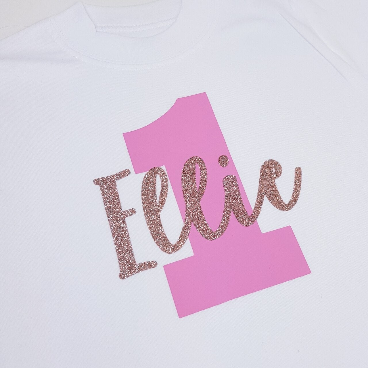 Personalised Birthday Number Name T-Shirt