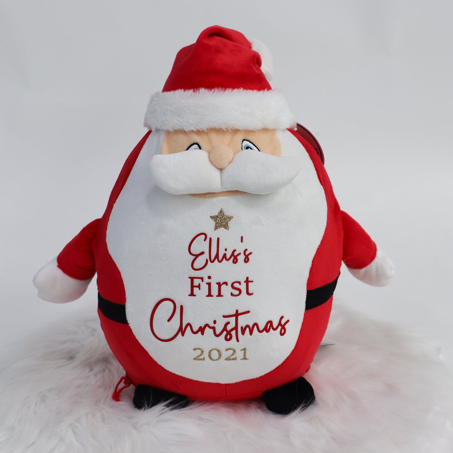 Personalised First Christmas Father Christmas Teddy