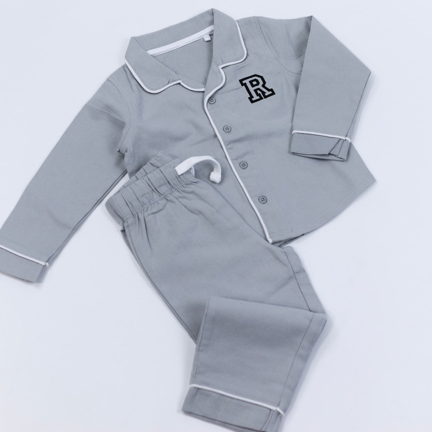 All Star Initial Embroidered Classic Pjs