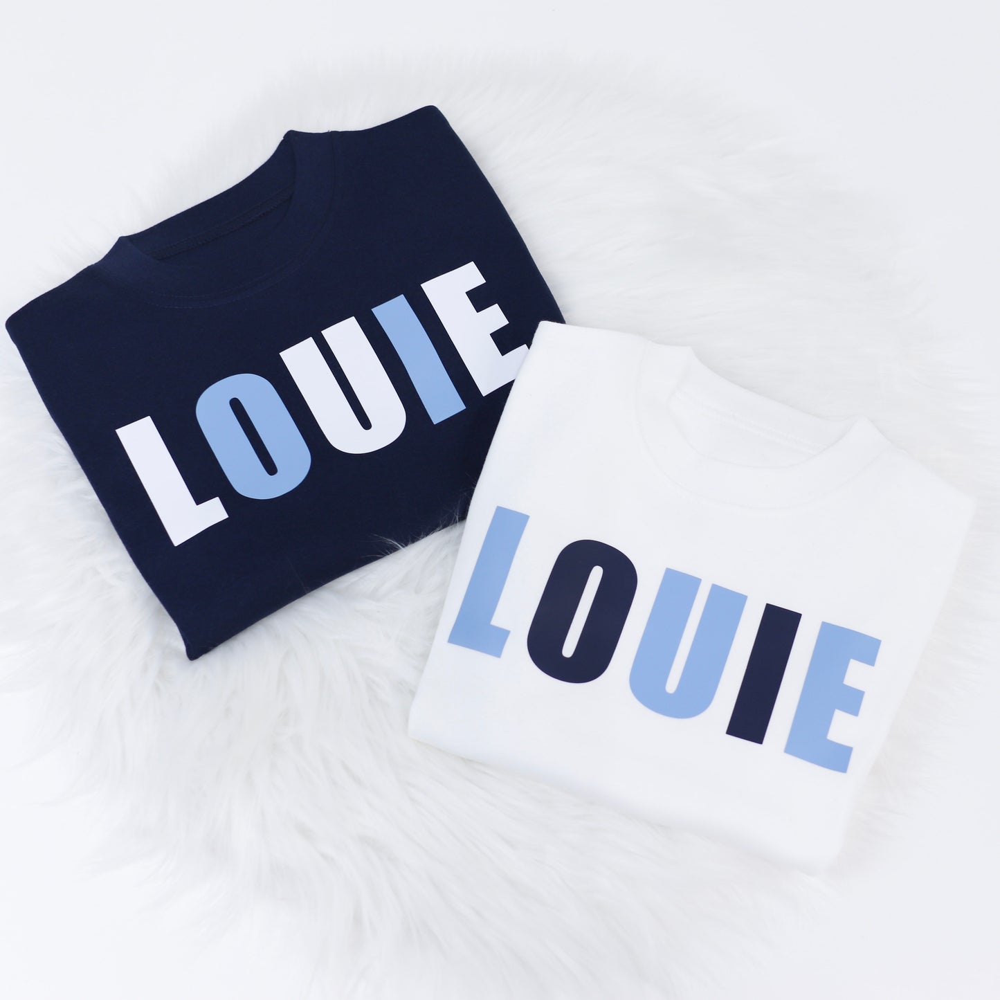 Two Colour Block Personalised T-Shirt