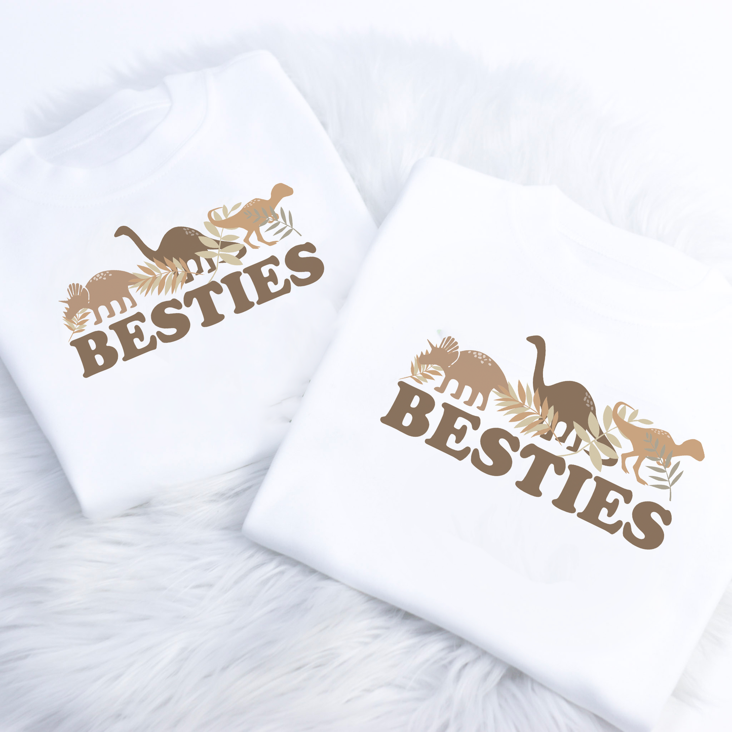 Boho Dinosaur Besties T-Shirt (Made to Order)