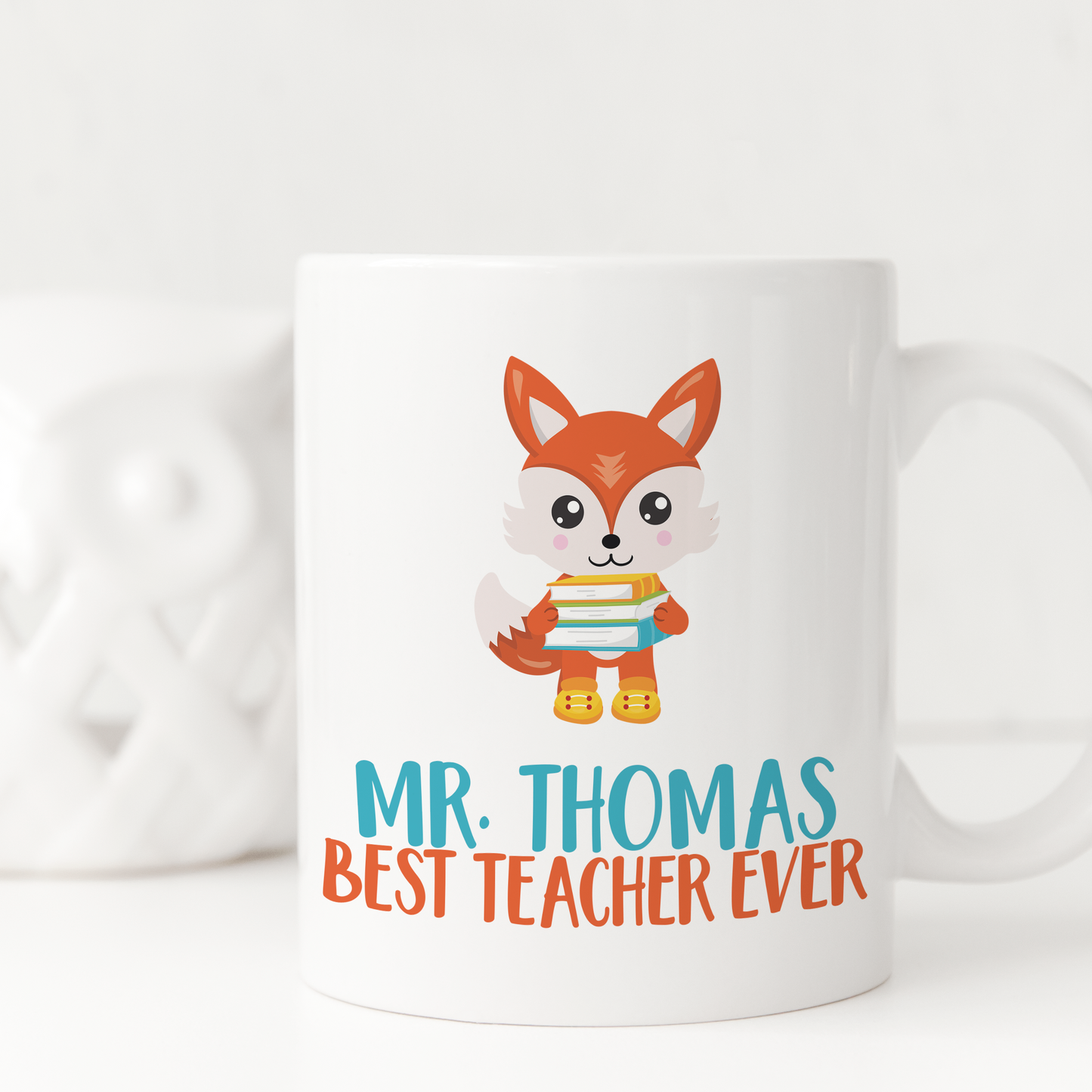 Best Teacher Ever Fox 11oz Mug