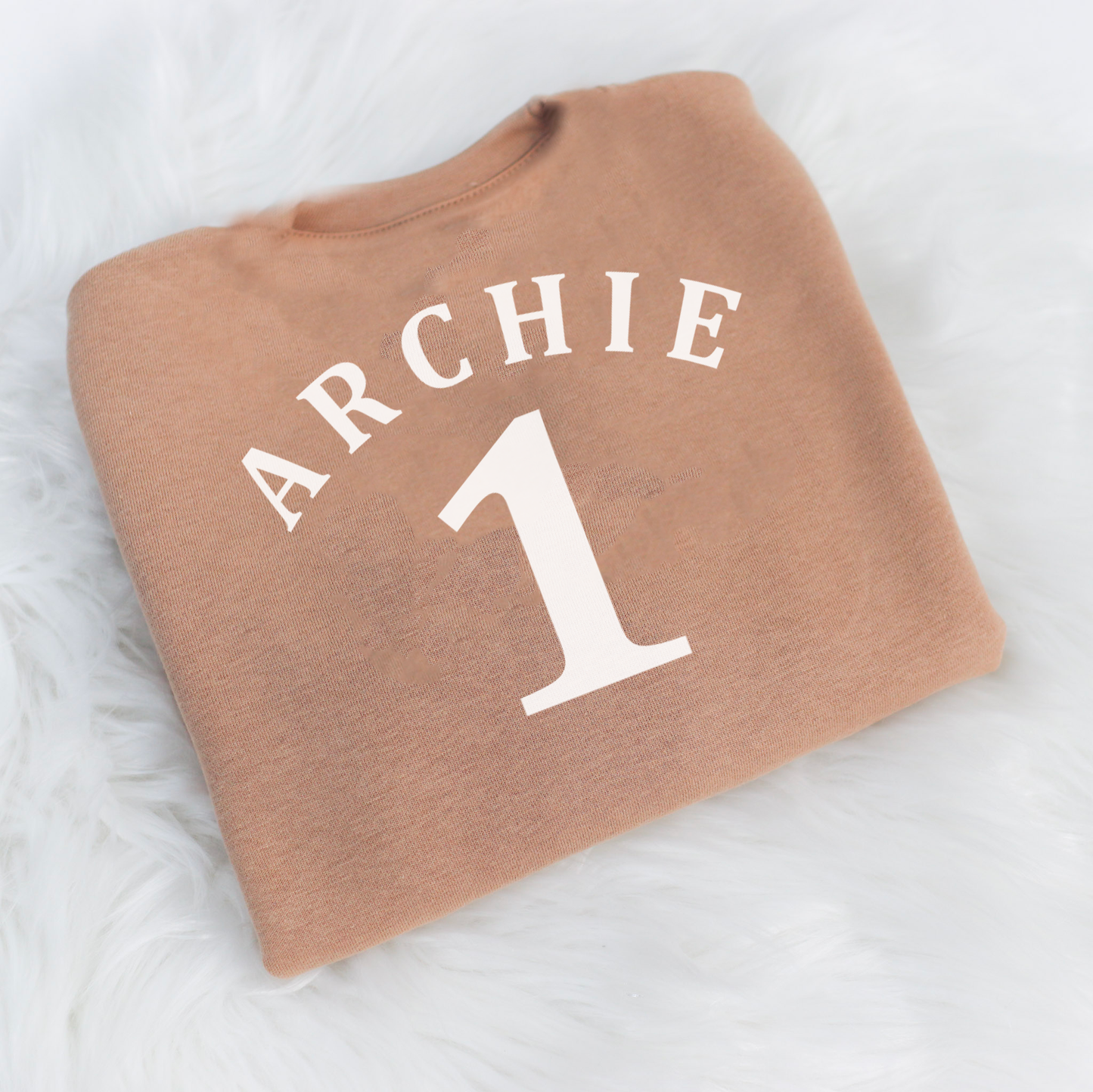 Birthday Arch Age Soft Style Children's Sweatshirt (Back Printing)