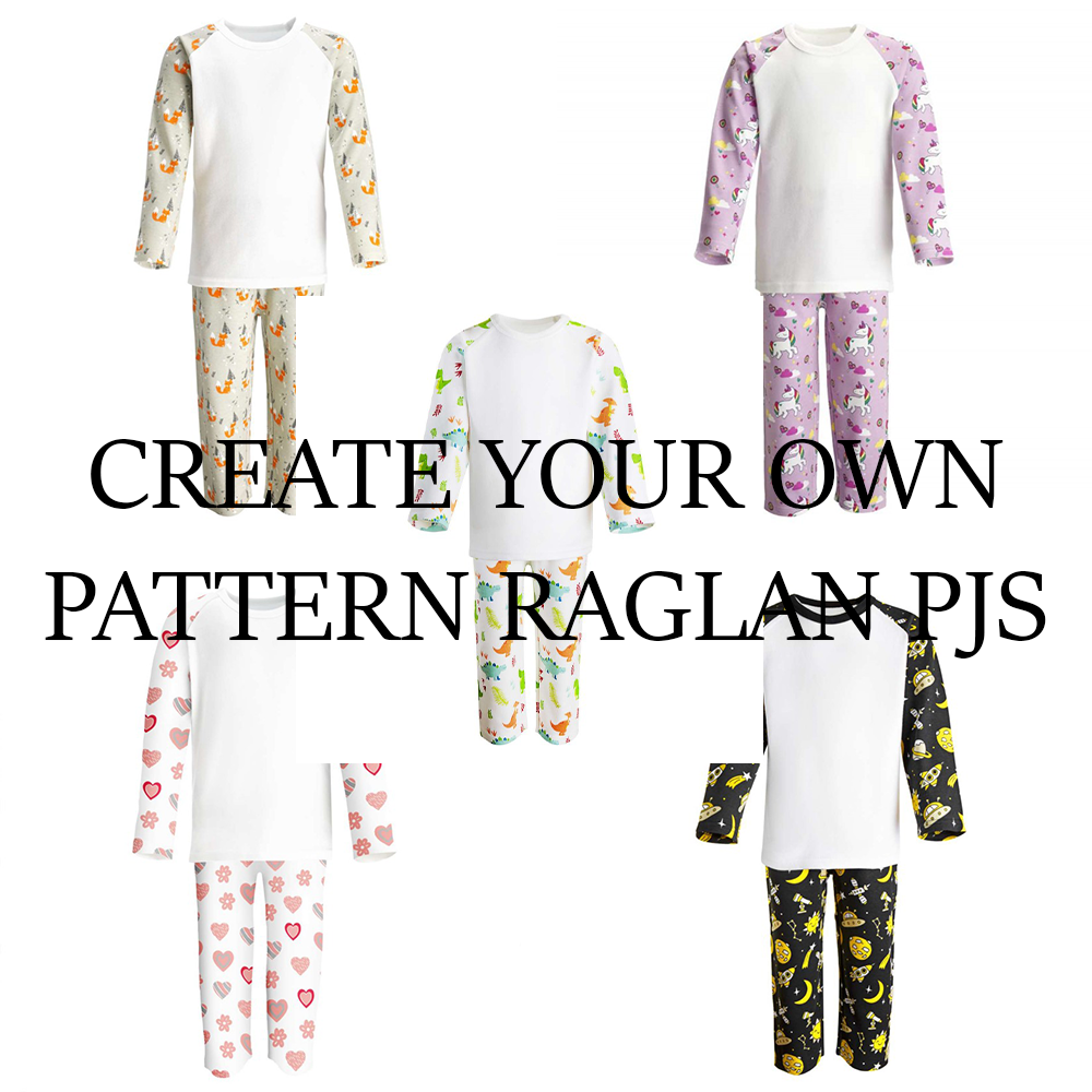 Create Your Own Pattern Raglan Pj's