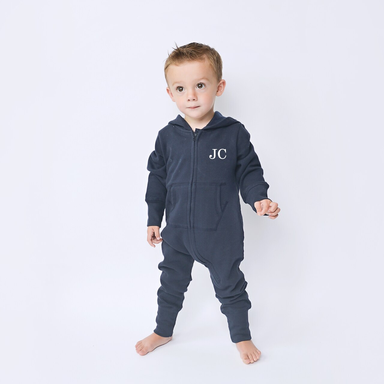Initial Embroidered Personalised Onesie (Younger Sizes)