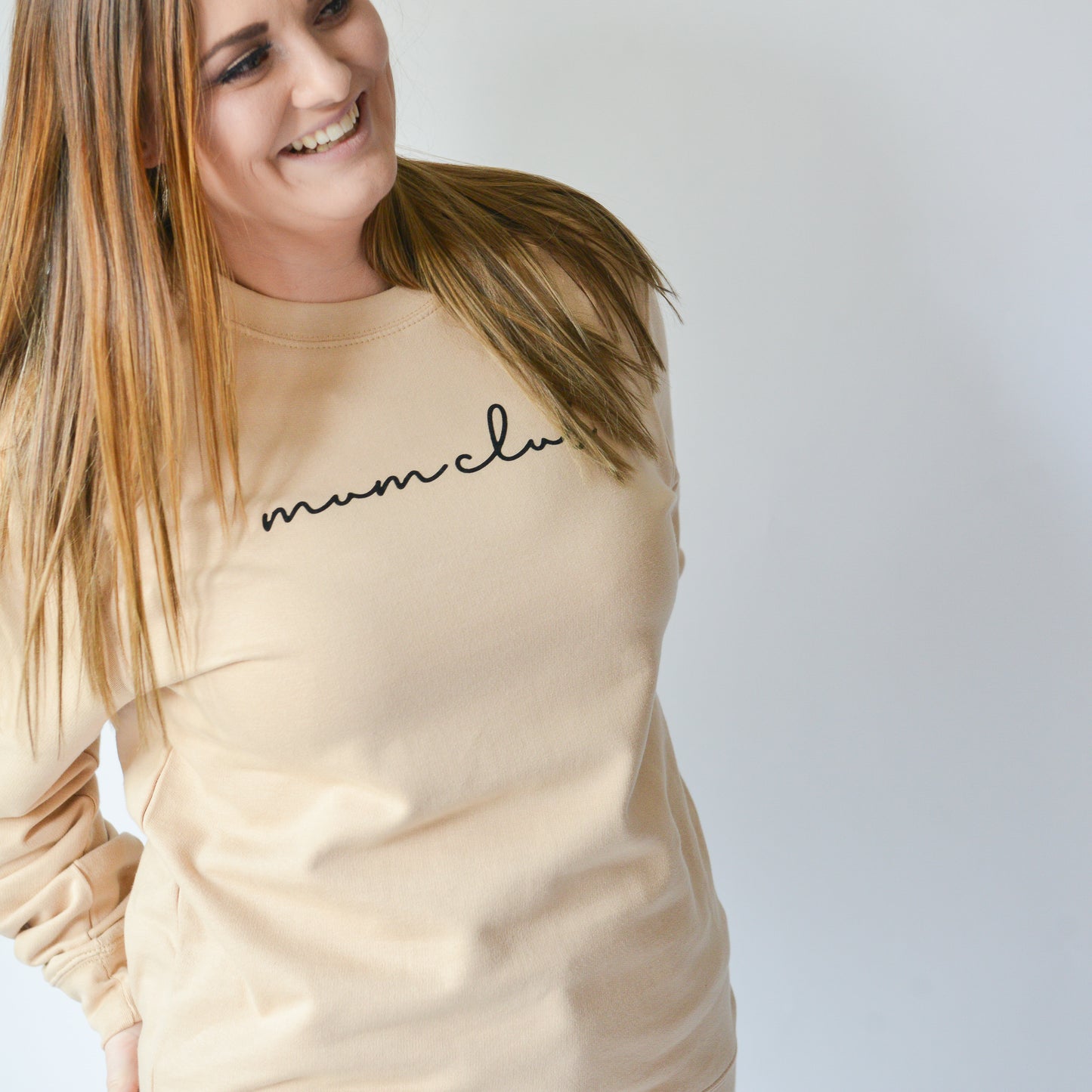 Mum Club Embroidered Unisex Adults Sweatshirt