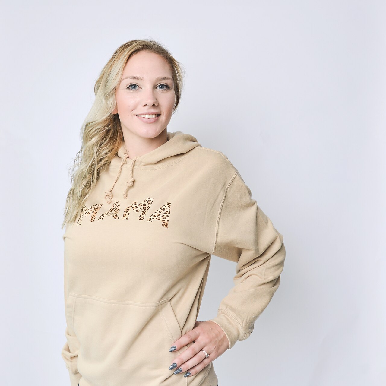Leopard Mama Unisex Adults Hoodie (Made to Order)