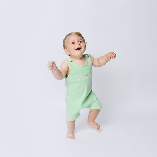 Mint Lounge Short Romper (Made to Order)
