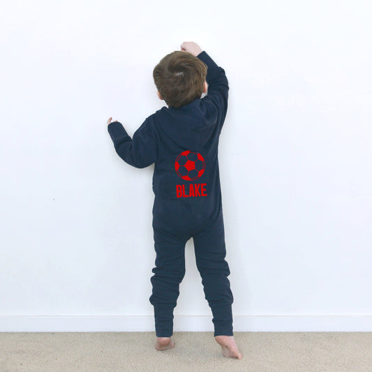 Football Personalised Onesie (Younger Sizes)