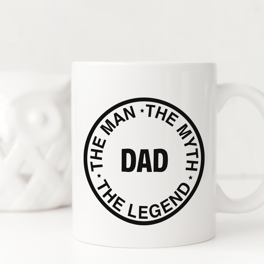 Dad Man Myth Legend 11oz Mug