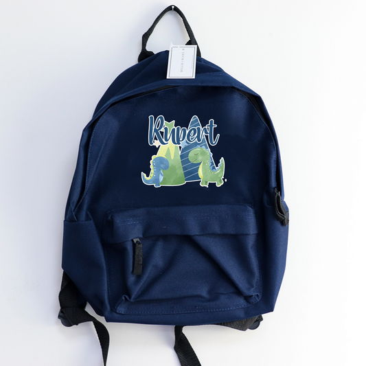 Dino Mountains Personalised Mini Fashion Backpack