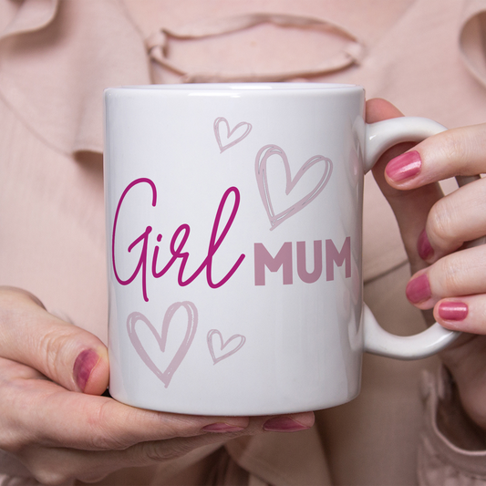 Girl Mum 11oz Mug
