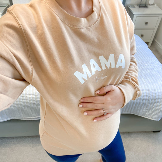Mama To Be Unisex Adults Sweatshirt (Made to Order)