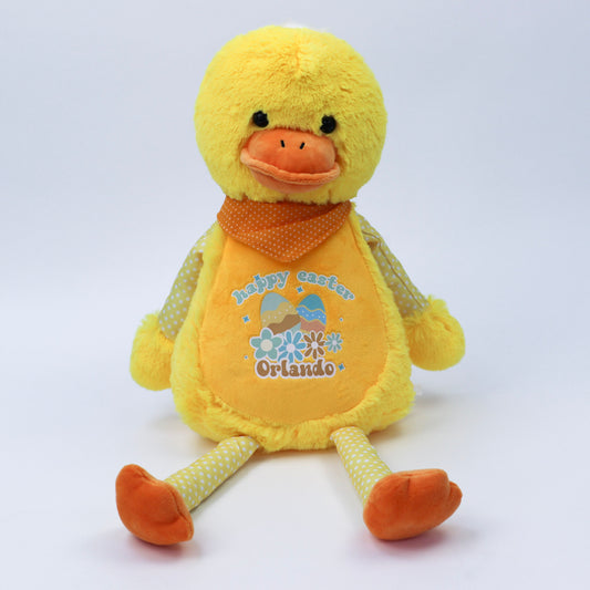 Cute Happy Easter Duck Teddy