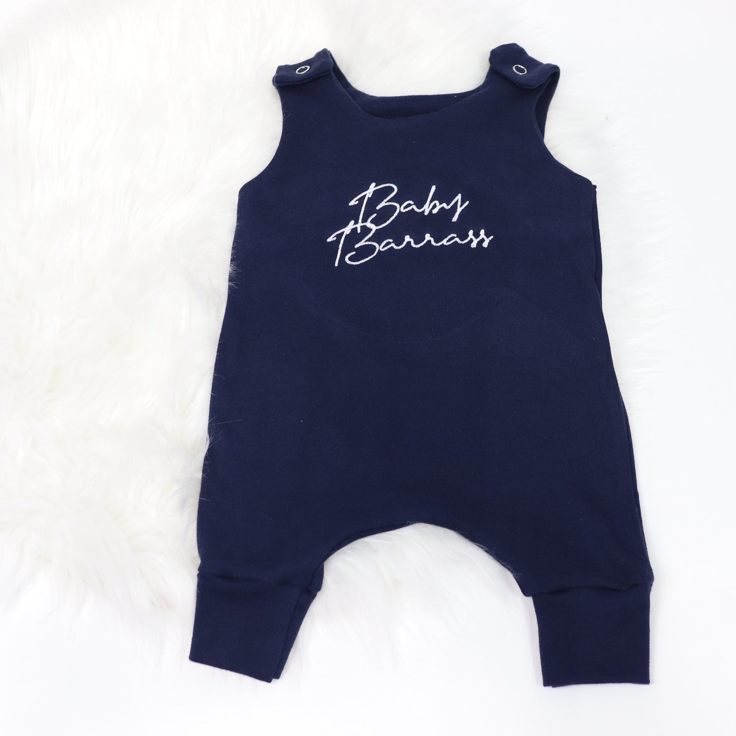Navy Lounge Romper (Made to Order)