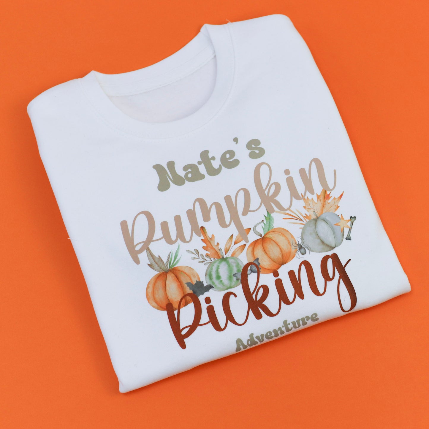 Pumpkin Picking Adventures Standard Sweatshirt