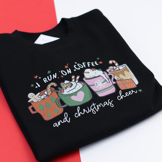 Coffee & Christmas Cheer Unisex Adults Sweatshirt