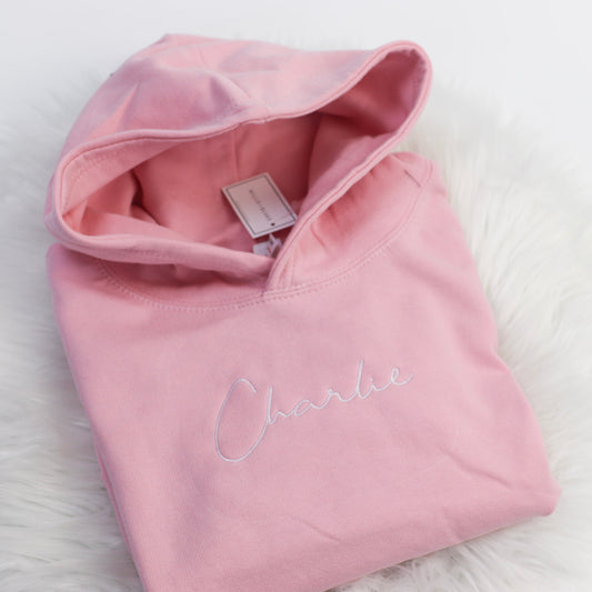 Tiffany Name Embroidered Hoodie