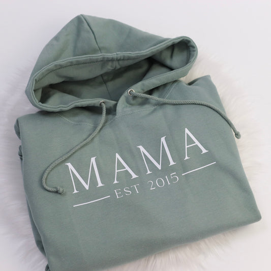 Mama Est Mont Unisex Adults Hoodie (Made to Order)