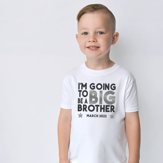I'm Going To Be a Big Brother Bold T-Shirt