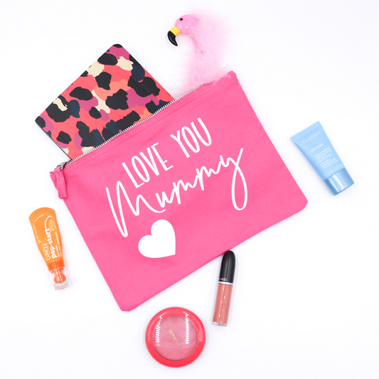 Love You Mummy Accessory Pouch