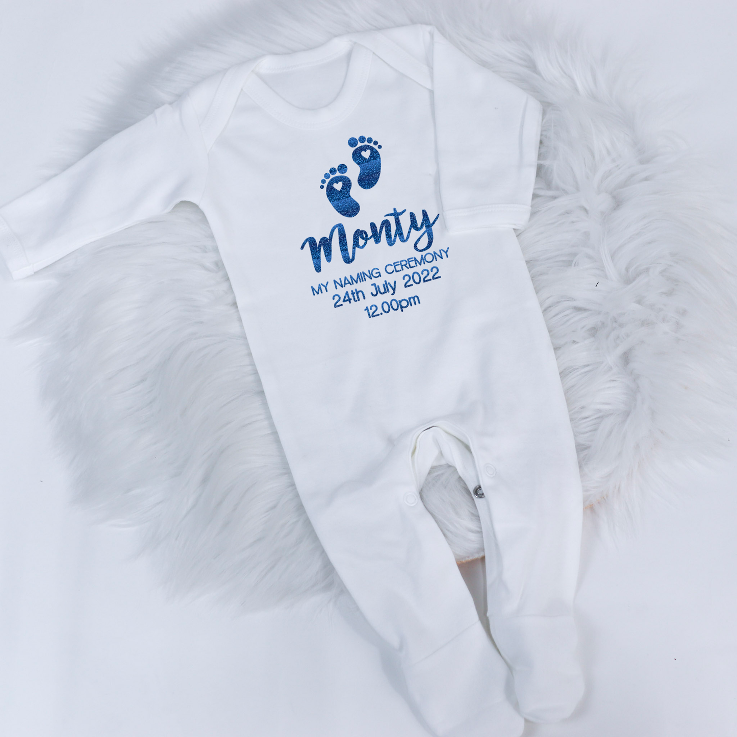 My Naming Day Personalised Rompersuit