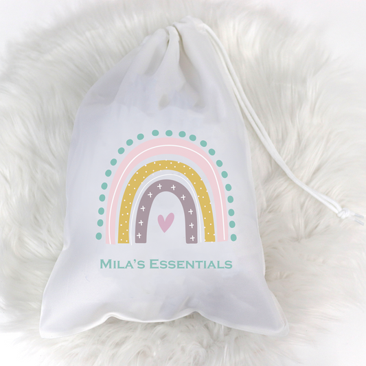 Rainbow Essentials Personalised Sack